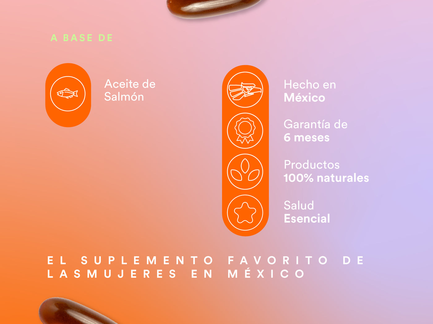 LATIDO A+ — a base de Aceite de Salmón, hecho en México
